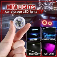 one button portable self adhesive home car led touch sensor light home outdoor night light mini small portable decoration lights