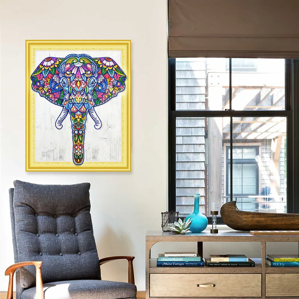 Окрашенная алмазная живопись гостиная производитель ручной работы импортные