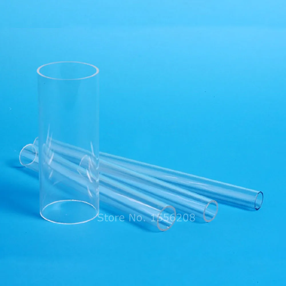 Образец акриловой трубки прозрачный домашний декор ПММА пластиковая прозрачная