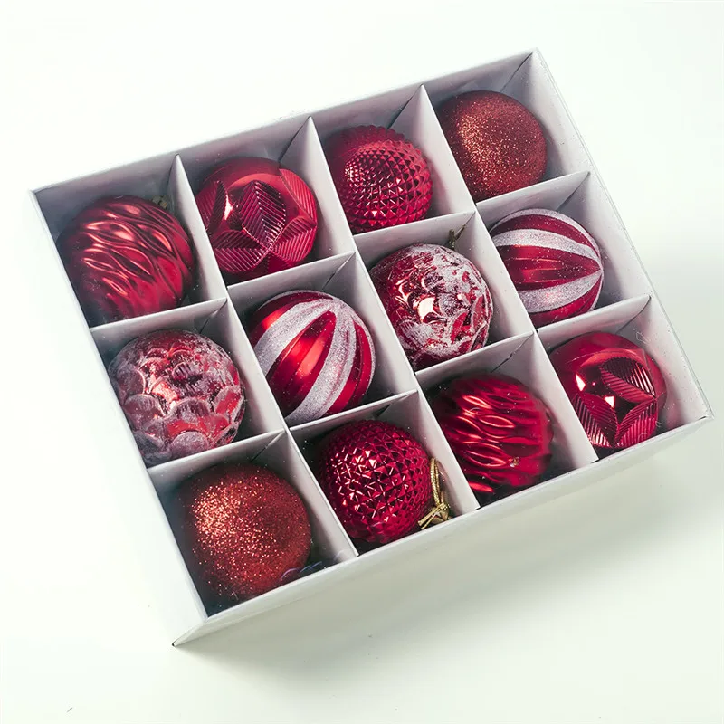 12/36 шт. Новогодние декоративные зеркальные шары | Дом и сад