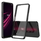 Прозрачный ударопрочный чехол с защитой от царапин для T-Mobile Revvl V + 5G 4 + TCL 20S 20L 20 Pro 5G 10L, прозрачная акриловая задняя крышка