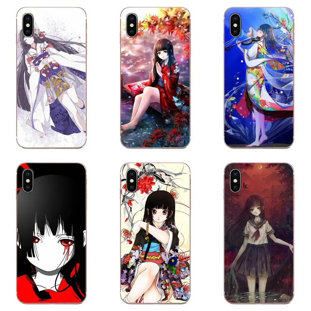 Ai Enma Jigoku Shojo Girl From Hell для Huawei Honor Mate 7 7A 8 9 10 20 V8 V9 V10 V30 P40 G Lite Play Mini Pro P Smart|Бамперы| |