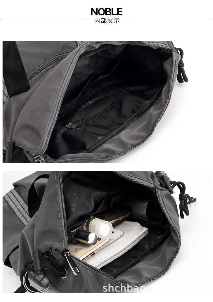 

Multi functional fashion bag single shoulder portable double shoulder bag large capacity women's Bag Messenger Bag