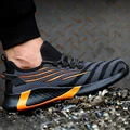 Men Work Safety Shoes Anti-puncture Working Sneakers Male Indestructible Work Shoes Men Boots Lightweight Men Shoes Safety Boots