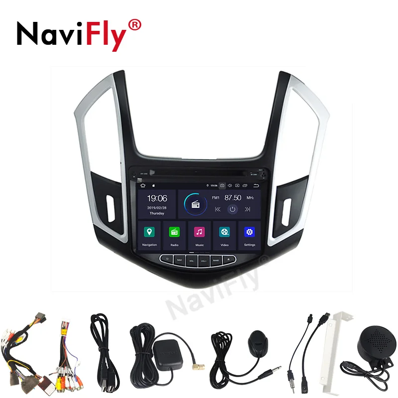 Android 9 0 автомобильный dvd для Chevrolet Cruze 2013 2014 2015 gps навигация Радио Видео Стерео