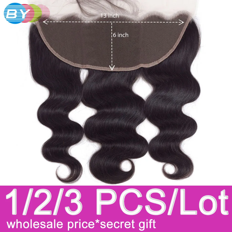 От 13х6 кружевное фронтальное закрывание от ушей до волнистая фронтальная