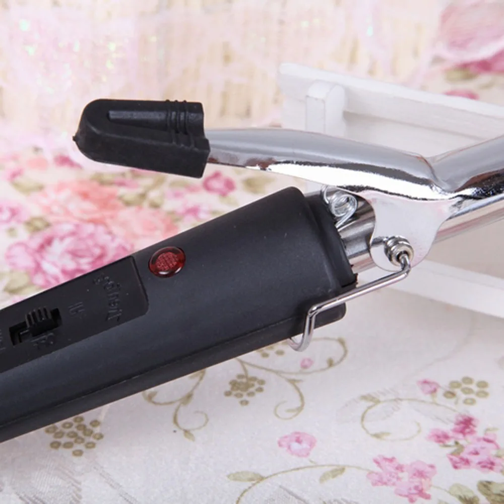 Высокое качество щипцы для завивки волос из нержавеющей стали цветок