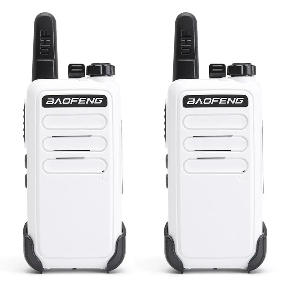 Baofeng BF-C9 мини рация 400-470 МГц UHF BF-888S bf888s двухстороннее радио портативный VOX usb зарядка портативный приемопередатчик - Цвет: 2pcs white