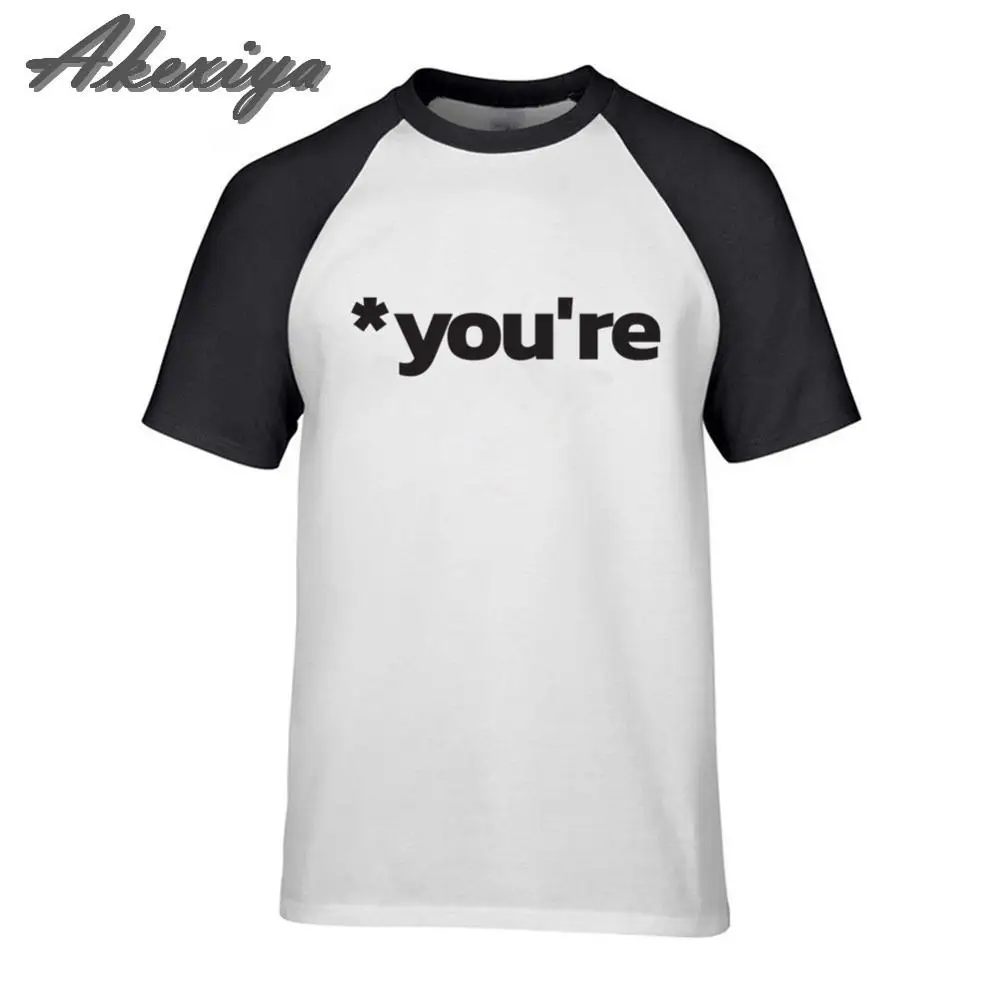 Мужская белая футболка забавная с надписью You Are grampolice принтом 2019 лето 100%