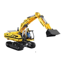 1239pcs high tech bricks rc excavator electric model building blocks remote control car for boys adults hobby gifts construction