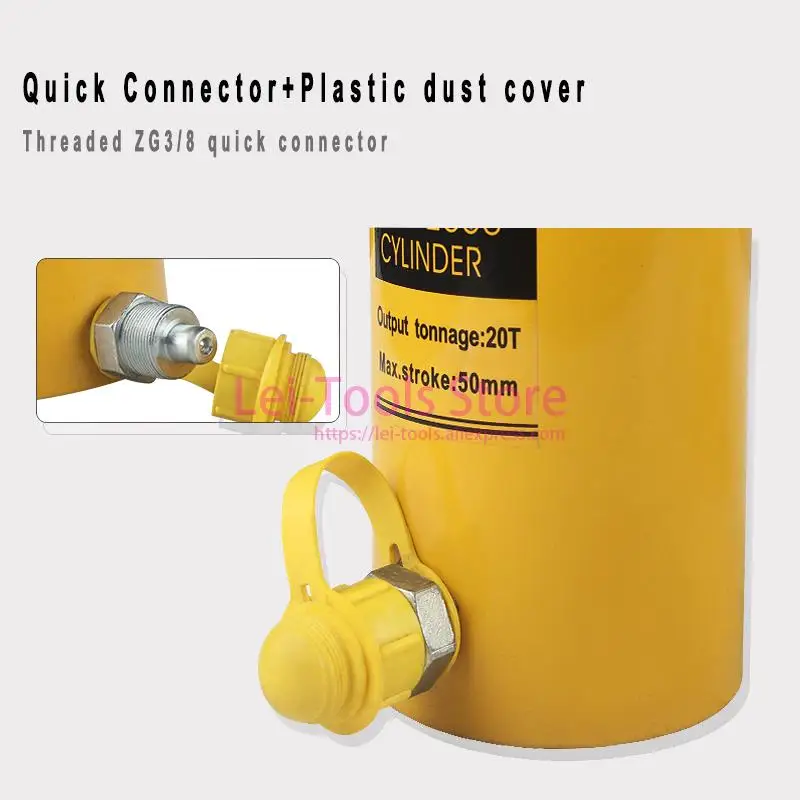 30 тонн 100 мм гидравлический дырочку ЦИЛИНДР Jack RCH 30100 оперативной памяти Ход