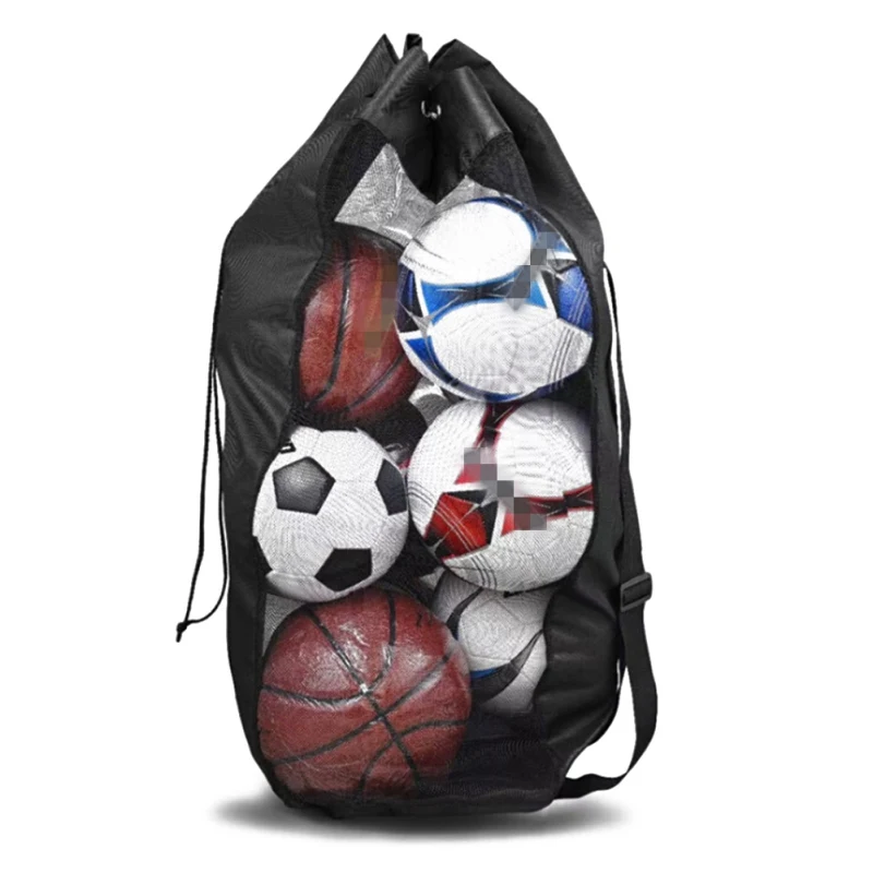 

Large-Capacity Outdoor Sports Bag Football Basketball Bag Sports Storage Net Backpack Multi-Function Outdoor Sports Ball Nets