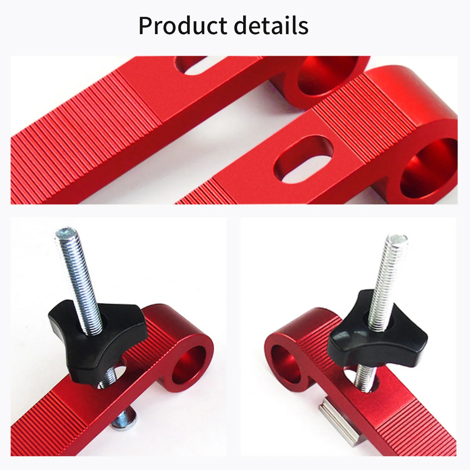 Алюминиевый сплав деревянный зажим удерживающий универсальный Т образный слот