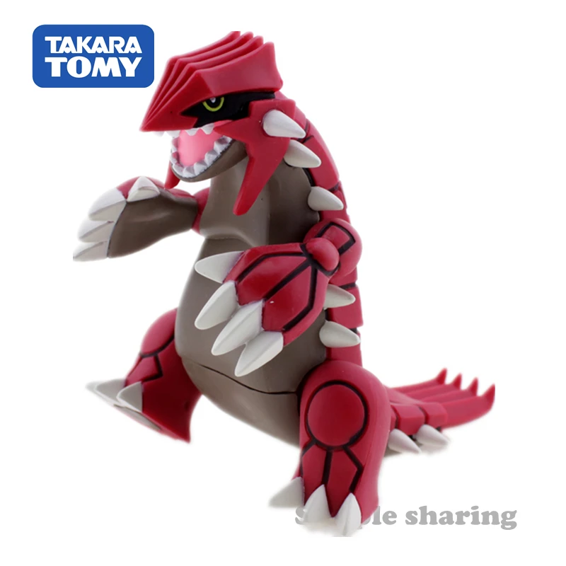 Takara tomy tomica moncolle ex pokemon figures groudon ehp08 Литые полимерные игрушки для малышей