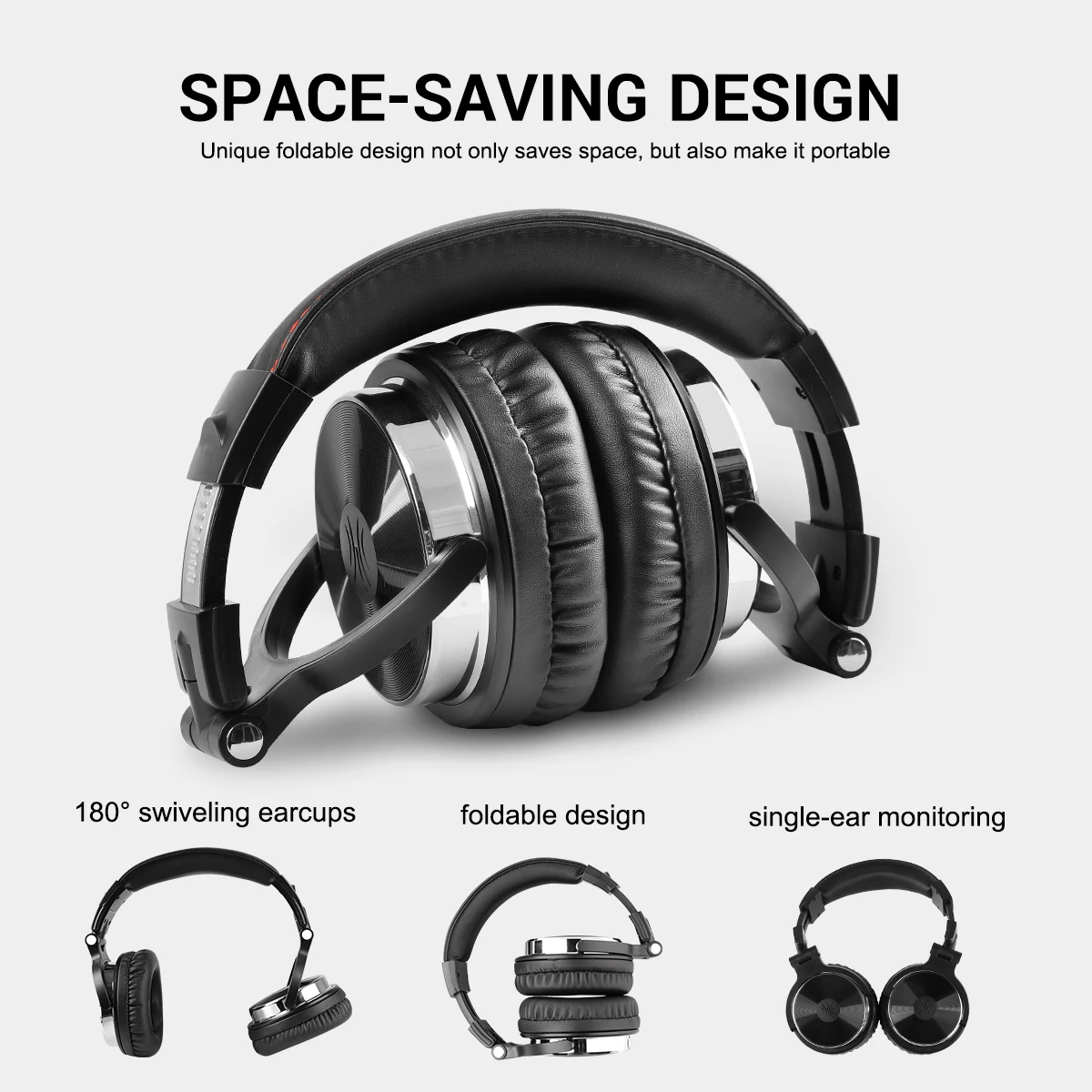 oneodio pro 10 professional studio dj headphones over ear wired hifi earphones gaming headset with microphone for pc phone free global shipping