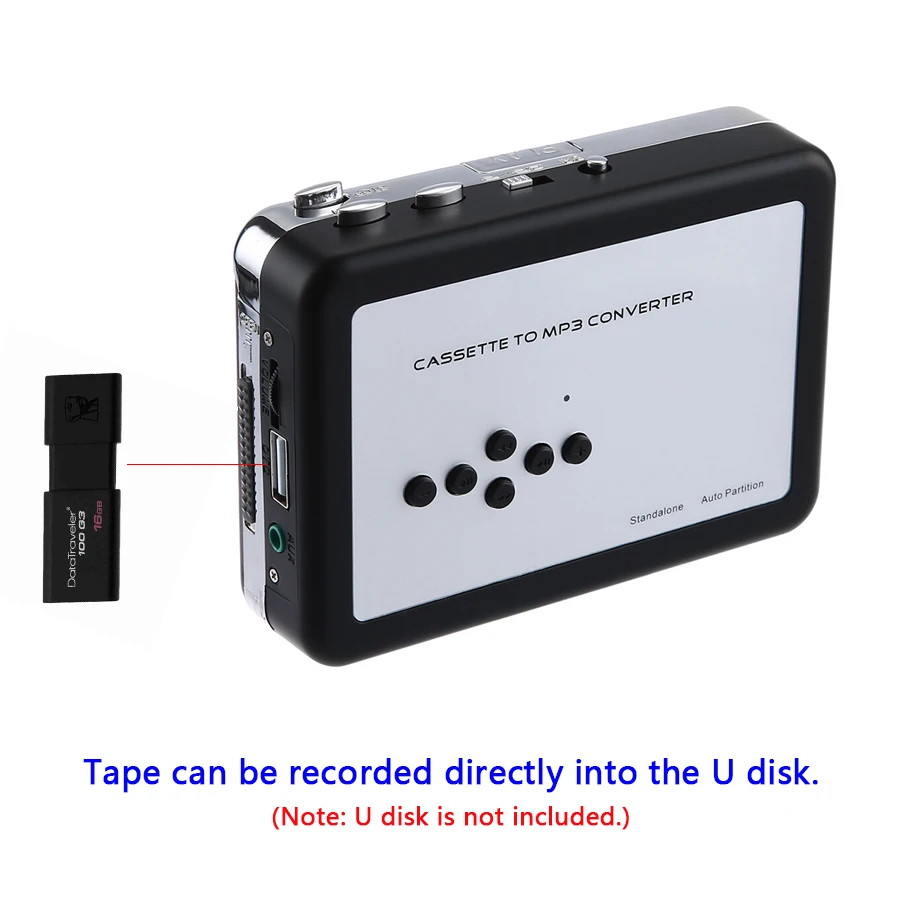 Кассета Ezcap231 в MP3 конвертер USB кассета захват лента проигрыватель конвертация