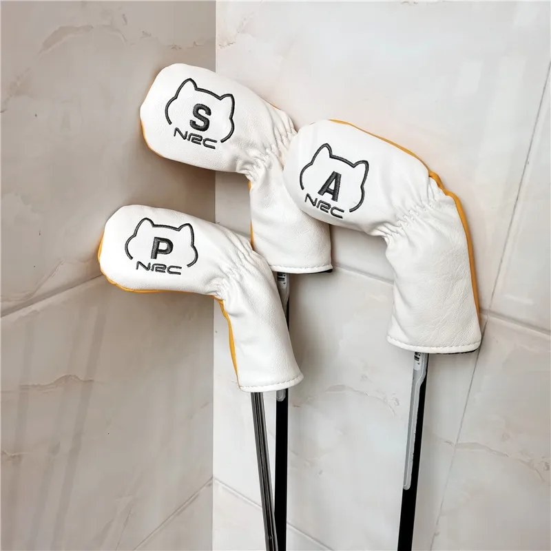 9 шт., чехлы для гольфа Akita Dog из ПУ кожи, # 4-9PAS от AliExpress RU&CIS NEW