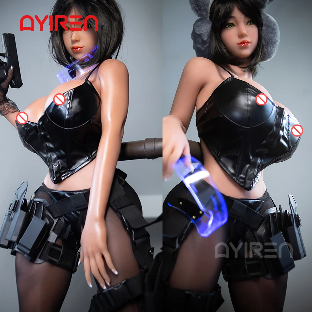AYIREN 153 см жира Силиконовая секс кукла японский Косплэй аниме большая грудь мягкая