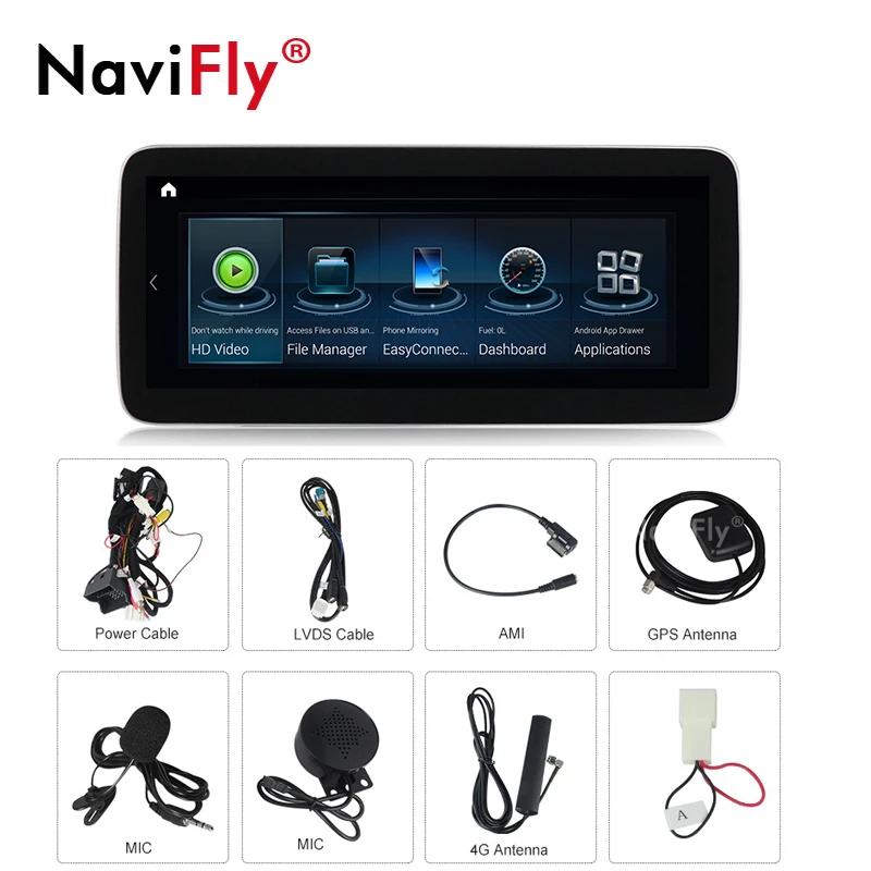 

NaviFly New carplay DSP Android 10.0 Car dvd radio multimedia Player GPS for Benz A class W176 A180 A200 A250 A220 NTG4.5 NTG5.0