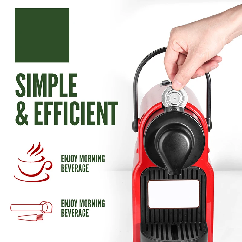 

Capsules Reusable, Stainless Steel, 3 Pieces Refillable Pads for Nespresso + 1 Tamper + 1 Spoon + 1 Brush