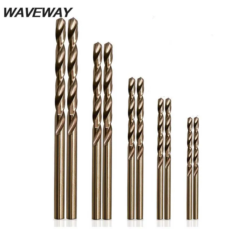 

Набор спиральных металлических сверл WAVEWAY, из быстрорежущей стали M35 Co, 10 шт., 1/1, 5/2/2, 5/3 мм, для вращающихся инструментов Dremel
