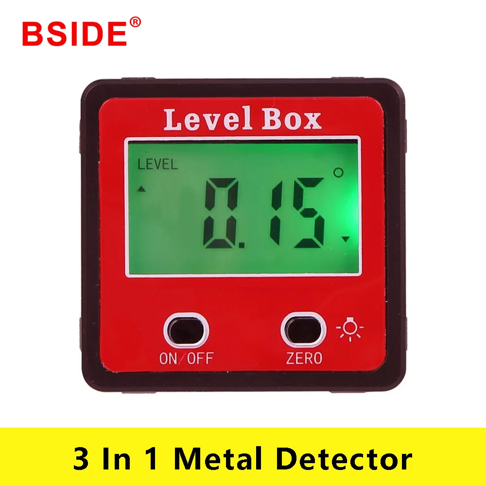 

Водонепроницаемый прецизионный цифровой транспортир, инклинометр, водонепроницаемый Уровнемер, цифровой угломер, коническая коробка с ма...