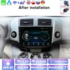 Автомобильное радио, мультимедийный видеоплеер, GPS-навигатор, 2 Din Dvd с Bluetooth, Wi-Fi, FM, блок Android для Toyota RAV4, Rav 4 2006- 2012