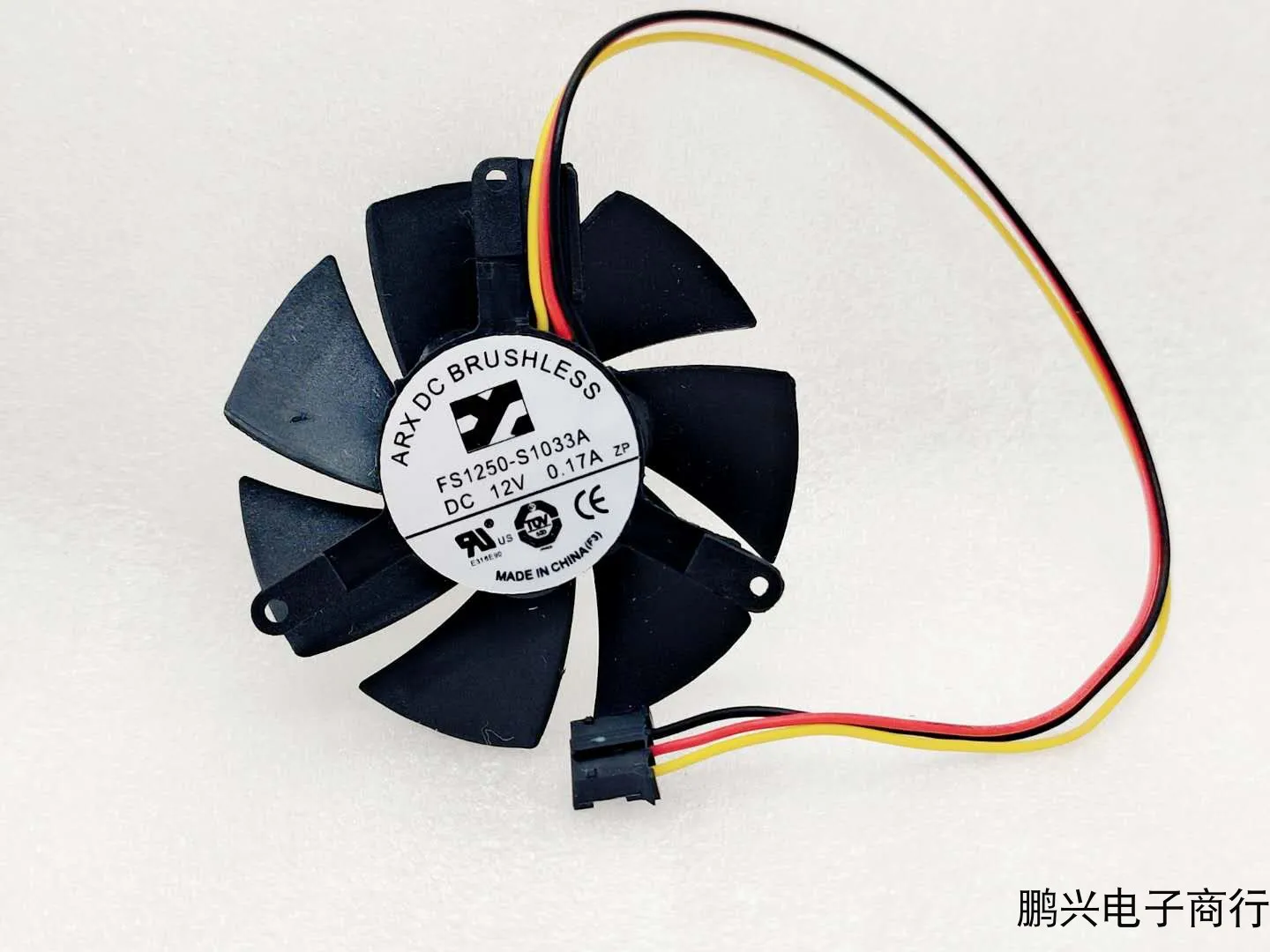 ARX FS1250-S1033A DC 12V 0.17A 50x50x10 мм 3-проводной Вентилятор охлаждения сервера | Компьютеры и