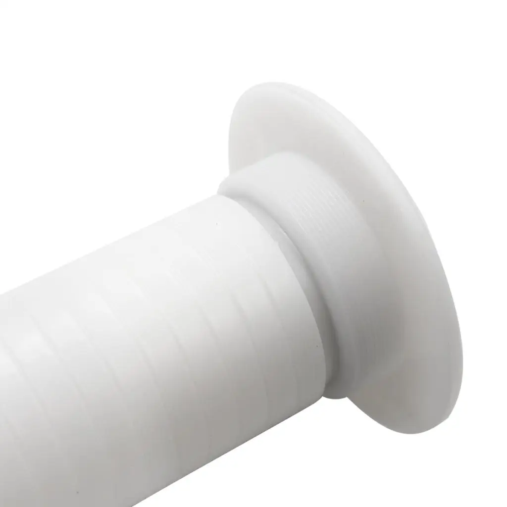 Plastic Covered Thru-Hull Bilge Pump Hose Fitting For Boats White | Marine Hardware