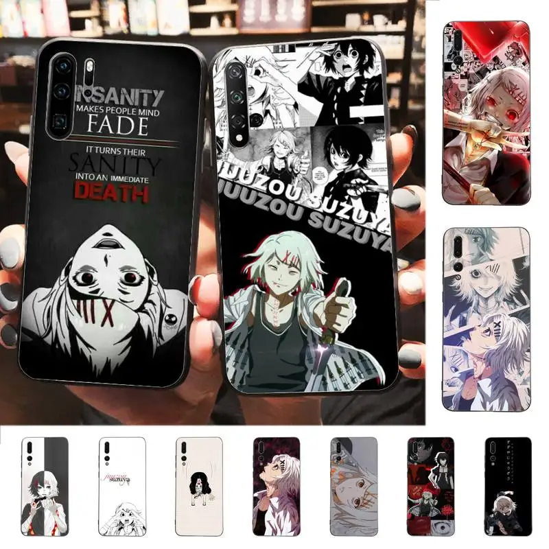 

YNDFCNB Japanese anime Tokyo Ghoul Juuzou Suzuya Phone Case for huawei P 8 9 10 20 30 40 pro lite P9 lite 2019