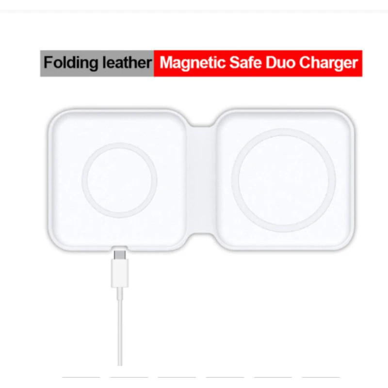 

15W Magnetic Wireless Charger For iPhone 12 Pro Max 12 Mini Portable Wireless Phone Charging Pad For AirPods Pro iWatch