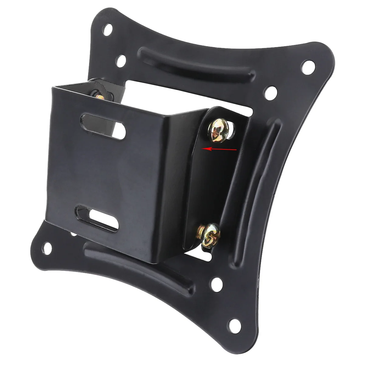 1 Pc Universal TV Wall Mount Bracket Fixed Flat Panel TV Frame Support 15  Tilt Fit for 14-26 Inch LED Screens Monitors