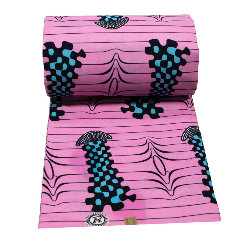 Новая ткань из полиэстера с восковым принтом 2019 Анкара Новинка bintarealwax Высокое