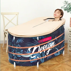 Складная Ванна 1,2 м, Складная Ванна для взрослых, бытовая большая ванна, утолщенная ванна для взрослых, полноразмерная гидромассажная Ванна