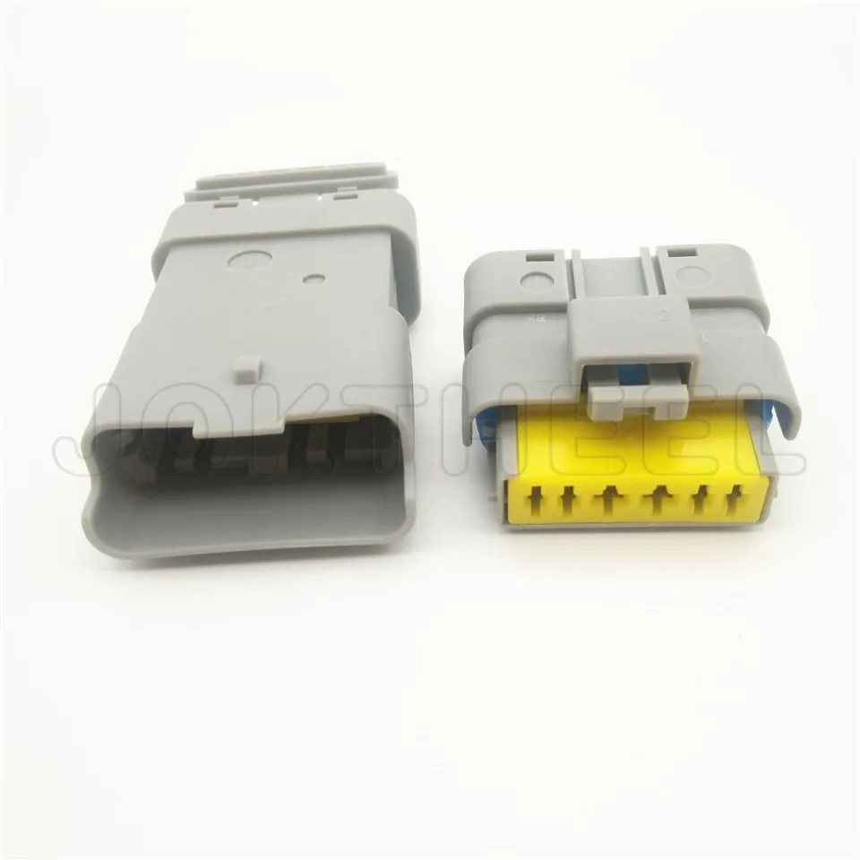 Комплект FCI 6 pin male female серая педаль акселератора автомобильный соединитель для