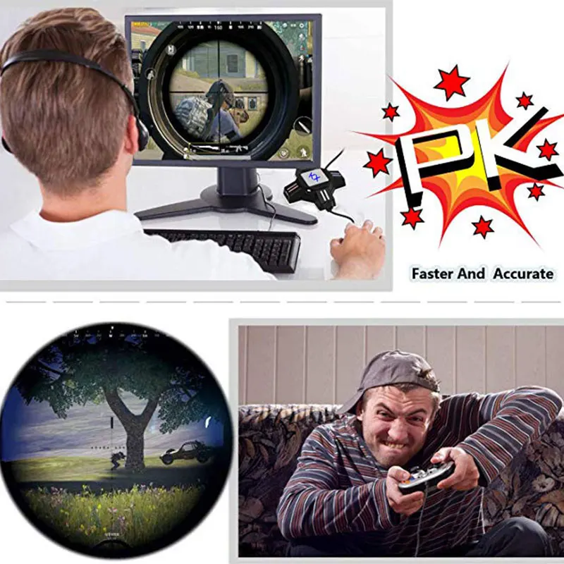 PS4 PS3 Xbox One Nintendo Switch FPS игровые аксессуары клавиатура переходник для мыши конвертер