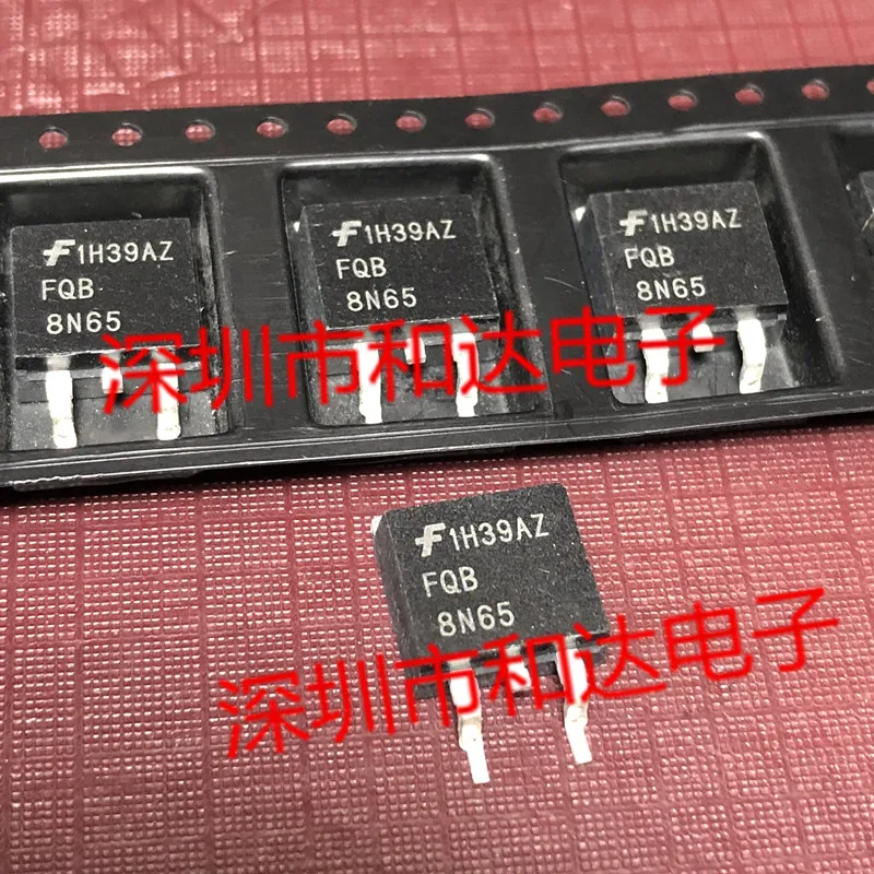 

5 шт. FQB8N65 TO-263