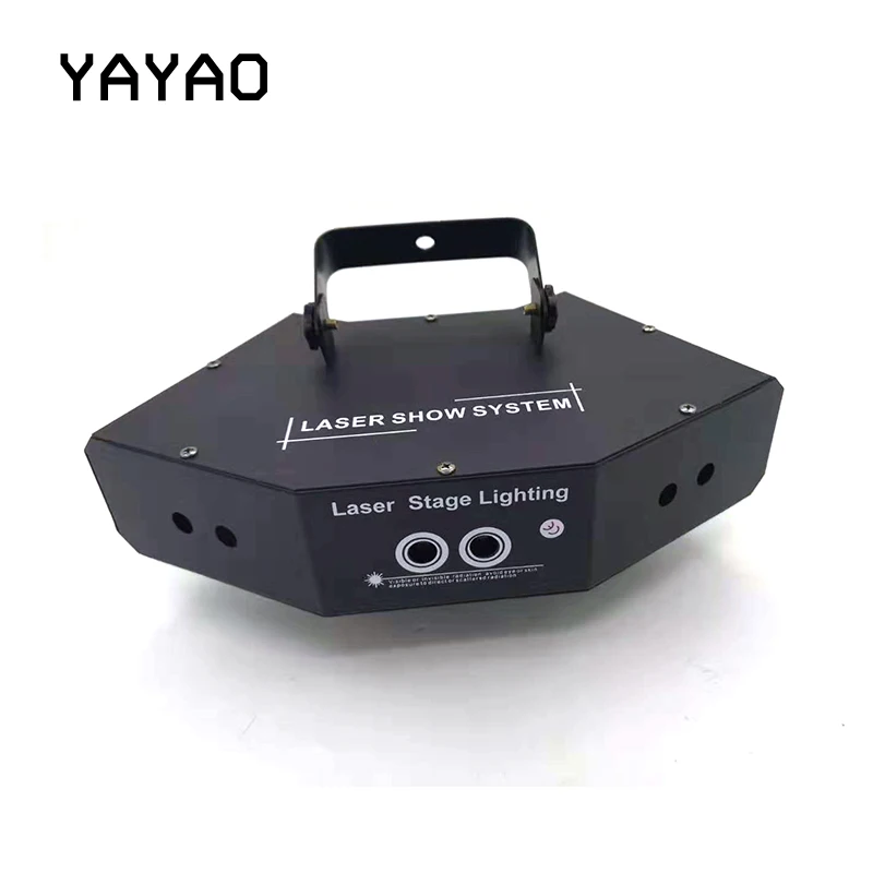 YA Yao сектор шестиглазый лазерный светильник AC110 240V 50 = 60 Гц идеальный эффект
