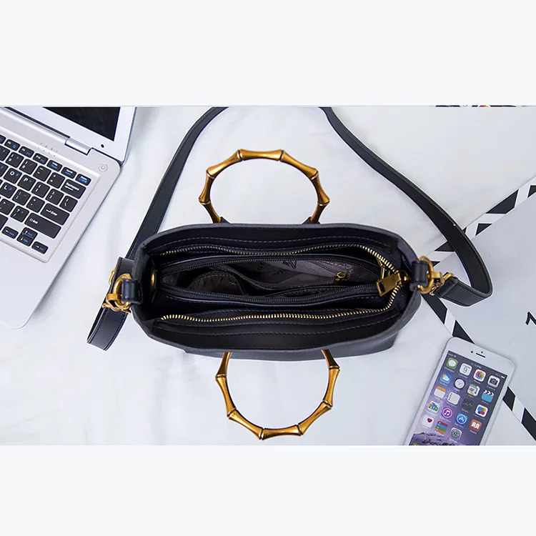 Новое поступление дамская сумочка с металлическими ручками сумка на плечо