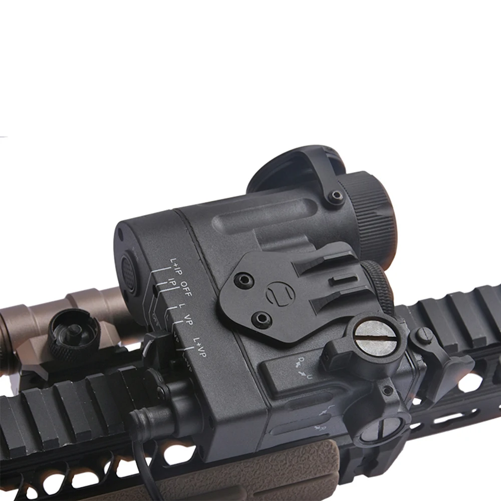 WADSN страйкбольный тактический флэш светильник DBAL MKII PEQ15 красный зеленый лазерный