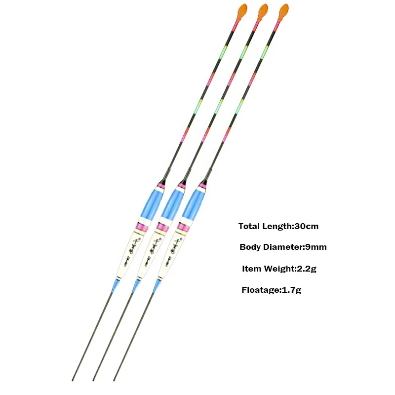 3 шт./лот поплавки для рыбалки электрическая Ночная подсветка светящиеся Balsa