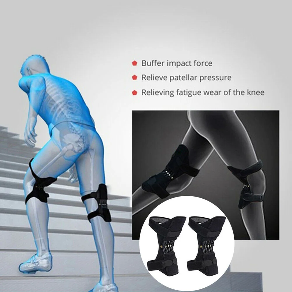 

Knee Protection Booster Power Lift Support Knee Brace Powerful Rebound Pads ZJ55