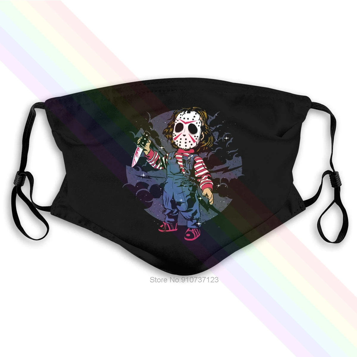 Лидер продаж многоразовая моющаяся маска Jason Kid с фильтрами pm2.5 2 шт. 5