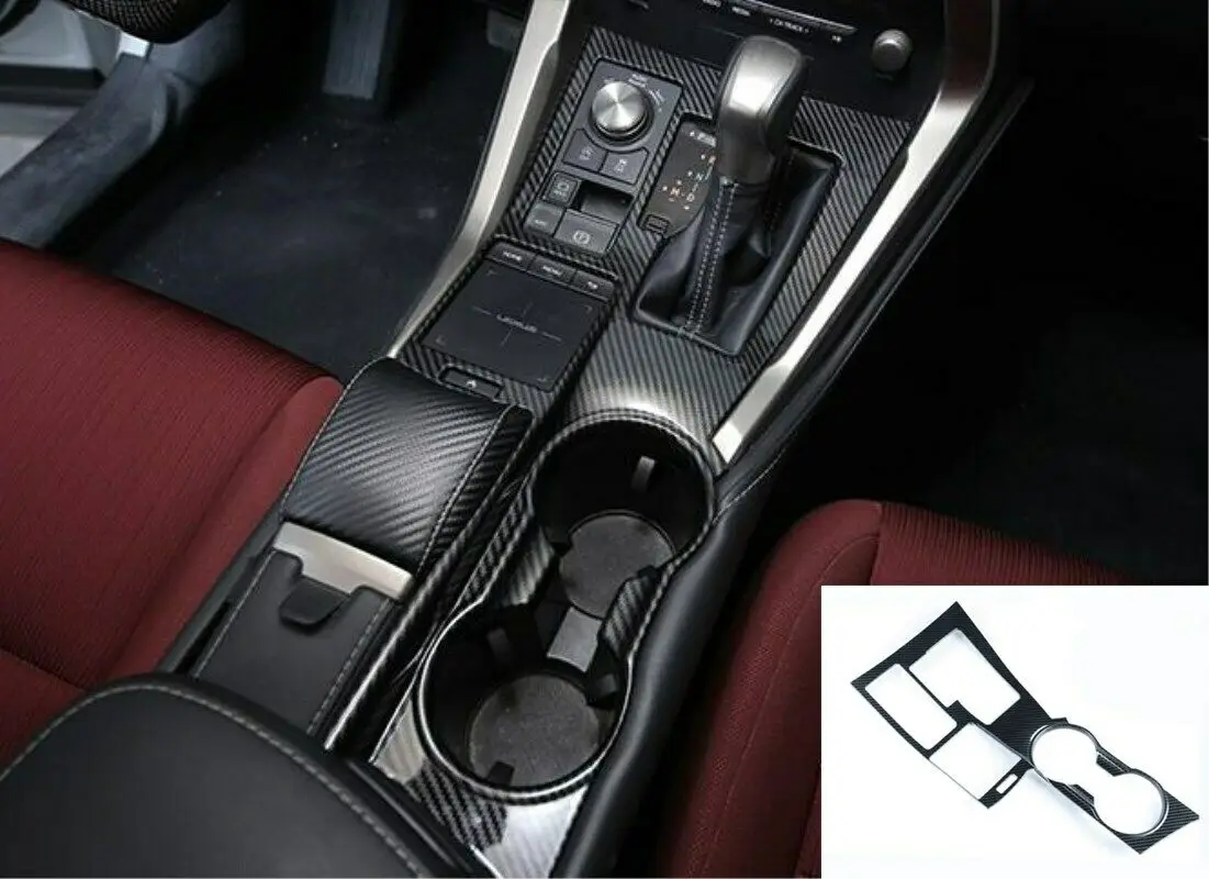 

Внутренняя Рамка переключения передач из углеродного волокна для Lexus NX200 NX200t 2015-2019, модификация автомобиля