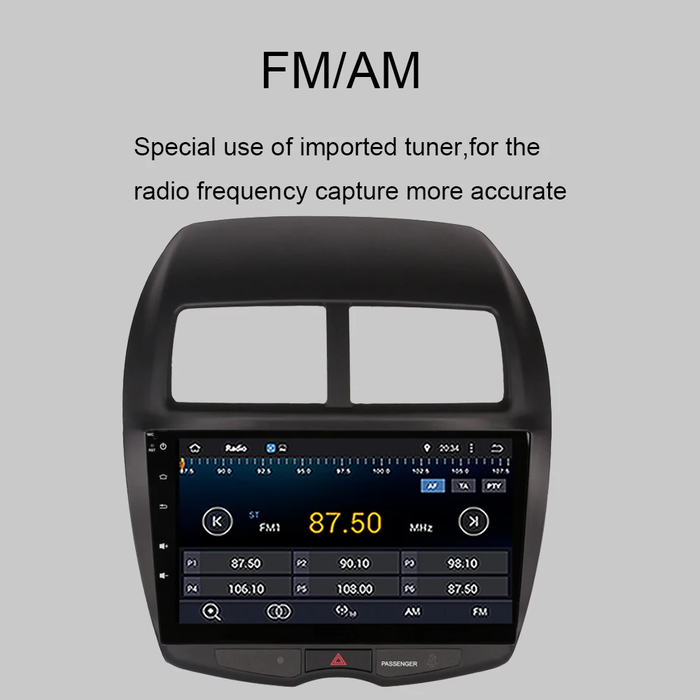 

Android 9.0 Octa Core Car GPS Player for Mitsubishi ASX 2007-2018 with 3/4G WIFI RDS Steering wheel multimedia Car Radio Player