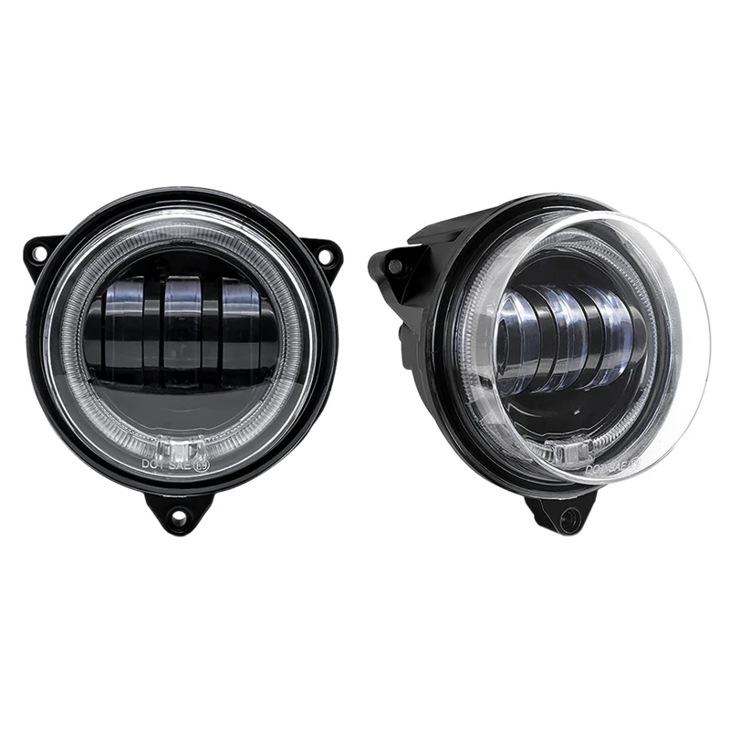 

LED Low Beam Headlights with Halo Ring DRL for Can-Am Outlander 500 650 800 850 1000 XMR STD XT XT-P 2012-2021(2PCS)