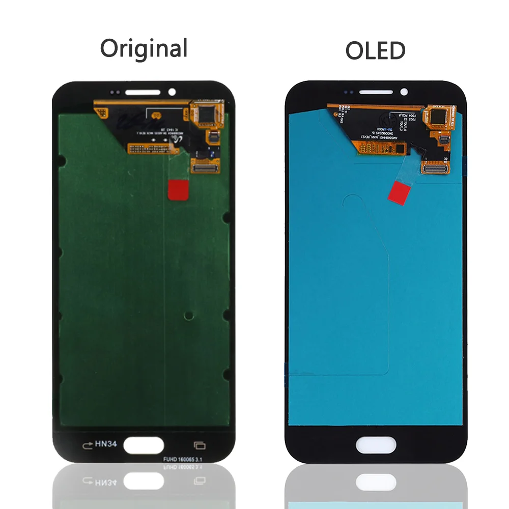 5," AMOLED A8 lcd для samsung Galaxy A8 A8100 A810 lcd дисплей кодирующий преобразователь сенсорного экрана в сборе Замена Бесплатный подарок