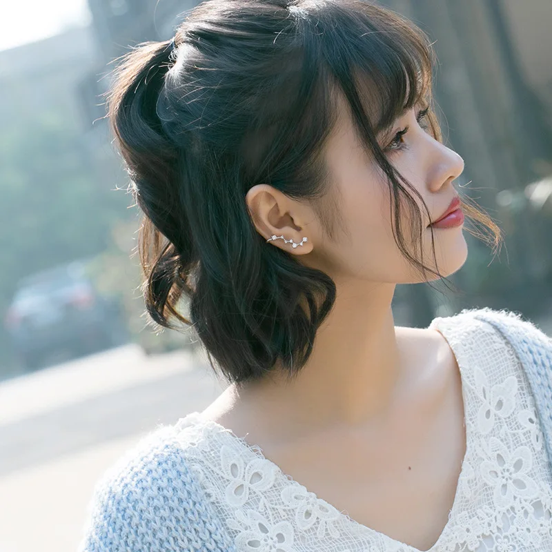 

La Monada Stud Earrings For Women Silver 925 Minimalist Seven Stars Fine Women Earrings In Jewelry Stud Earrings 925 Silver