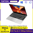 Ультратонкий ноутбук Topton, 15,6 дюйма, Intel Core i7 10510U, i7-1165G7, Windows 10, металлический ноутбук, нетбук, AC WiFi BT 4 * USB