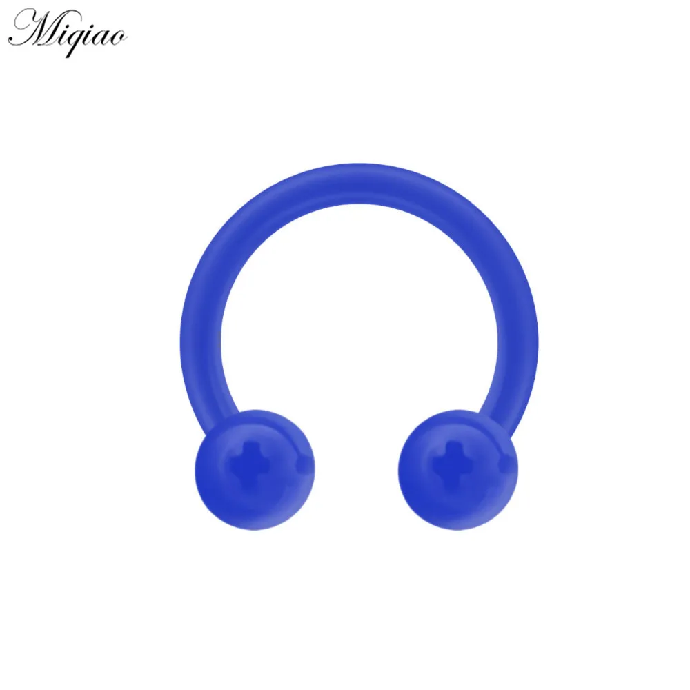

Miqiao Hot Sale Sweet C-shaped Nose Ring Set Body Piercing Jewelry